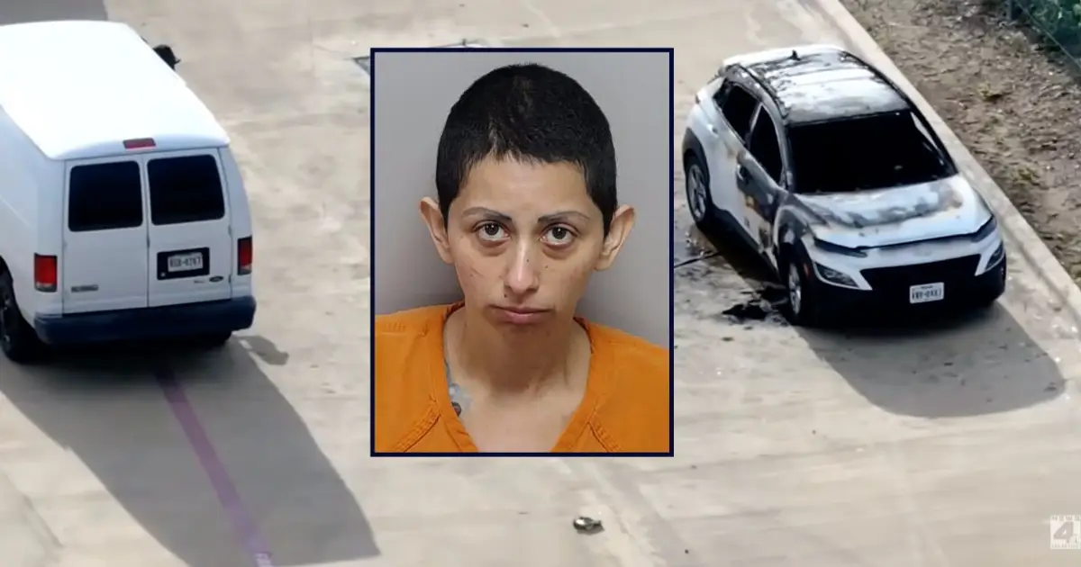 Mother charged with capital murder after 5-year-old boy and 7-year-old girl found dead in burning car, police say