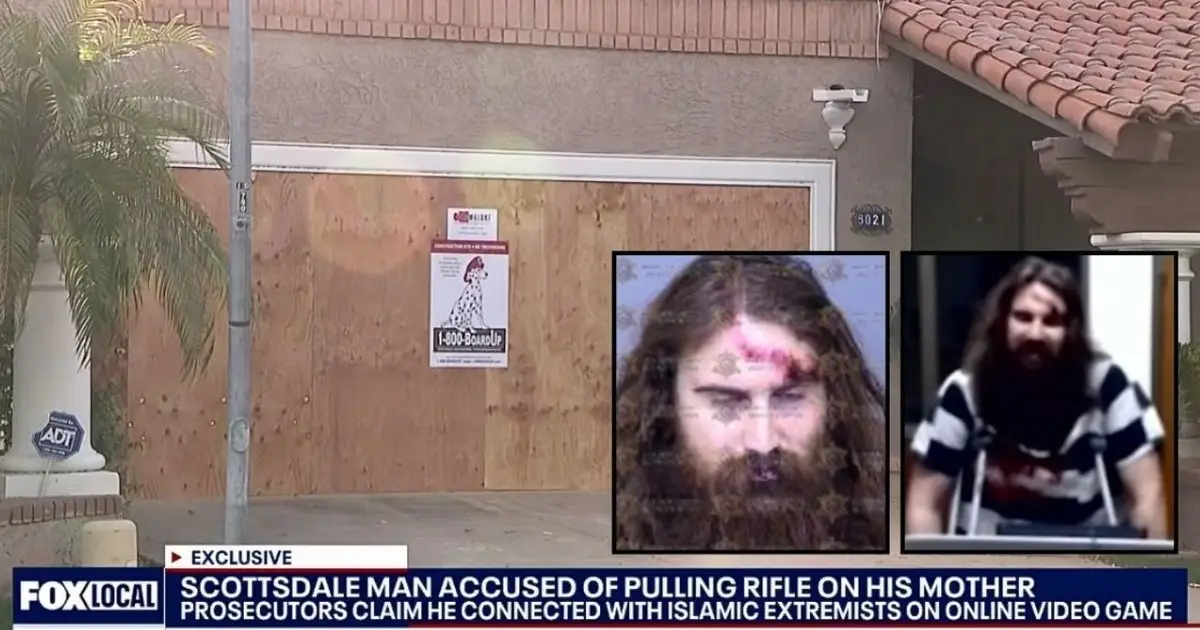 Son who plays video games 60 hours a week and became 'fed up' with mom during fight about 'entitlement' to house learns his fate after pulling assault rifle on…