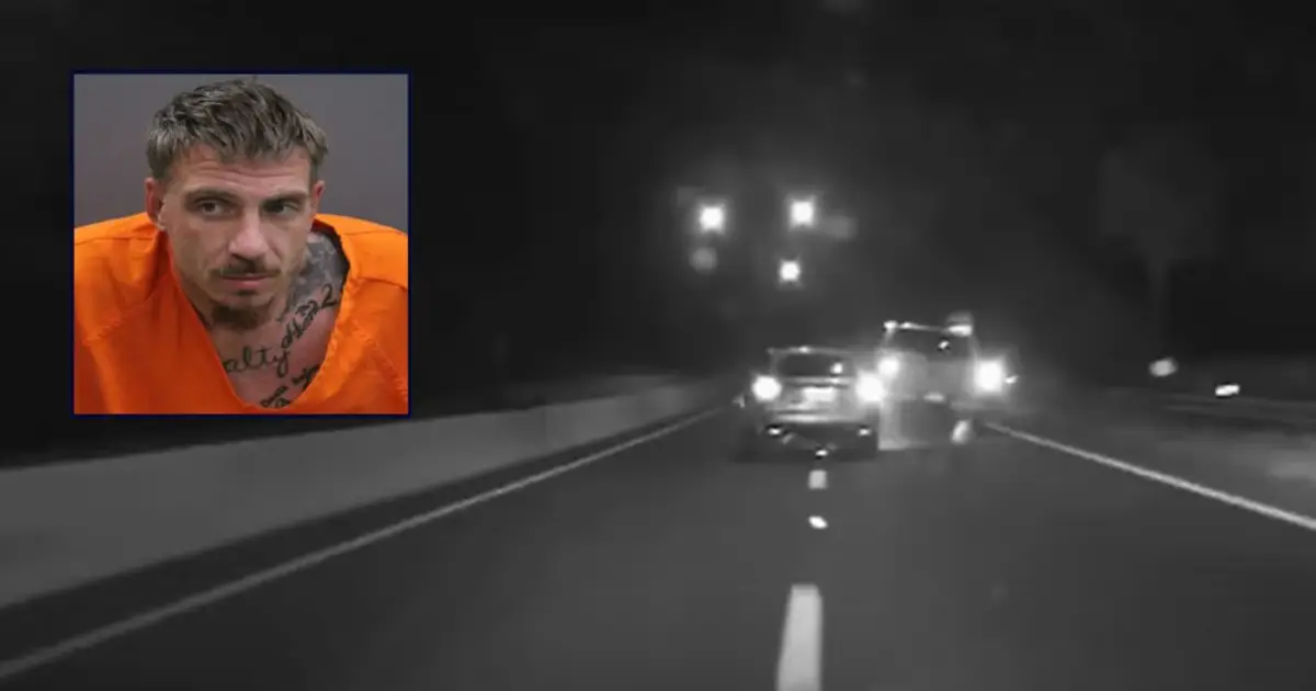 'I got this': Man drove 100 mph wrong way down road, sideswiped car as terrified passenger begged him to stop, cops say