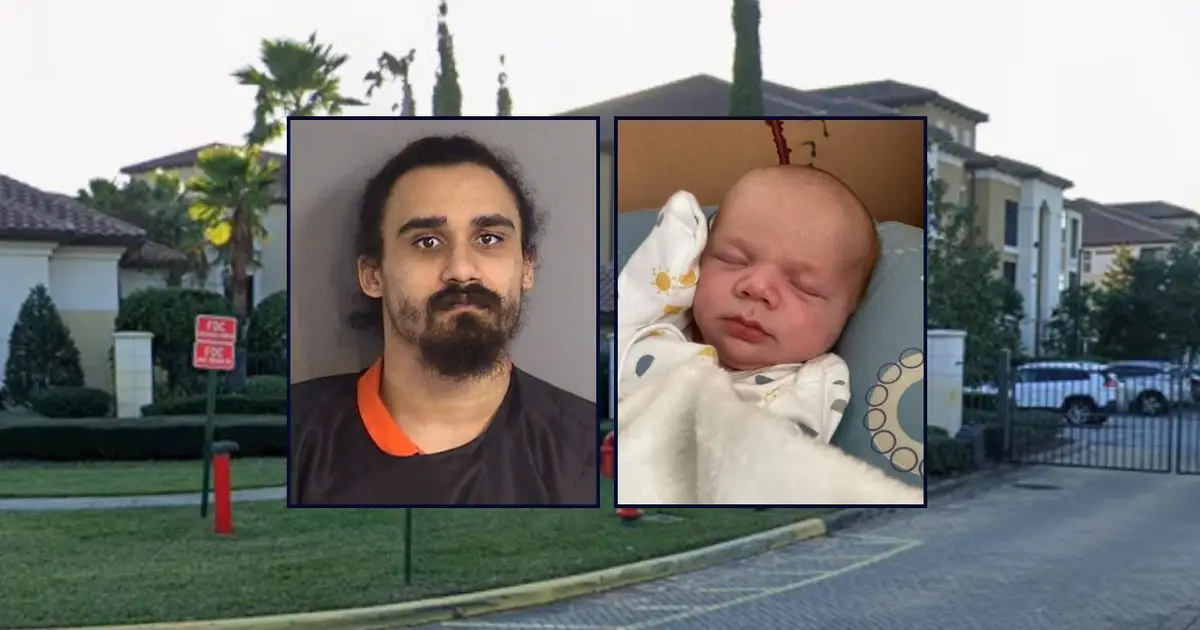 Godfather laughed and snapped doll's head during police reenactment after infant choked on formula from propped bottle, affidavit states