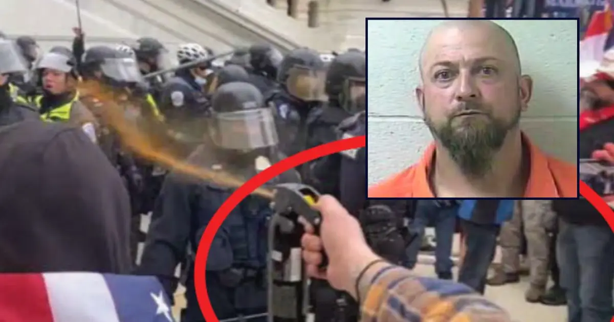Jan. 6 rioter pardoned by Trump arrested again after 'doing donuts' on the beach around 911 caller's truck and posing with guns, feds say
