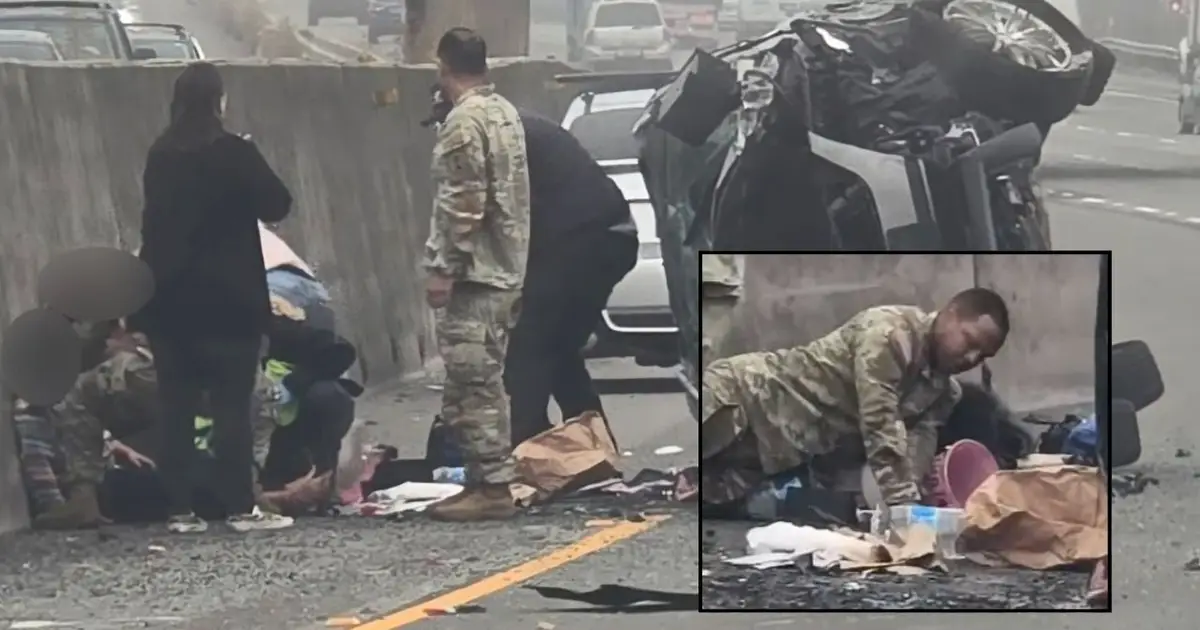 Mother tells daughters 'I'm going to kill you' before pulling knife out while driving and stabbing away at them, crashes SUV then climbs out and keeps attackin…