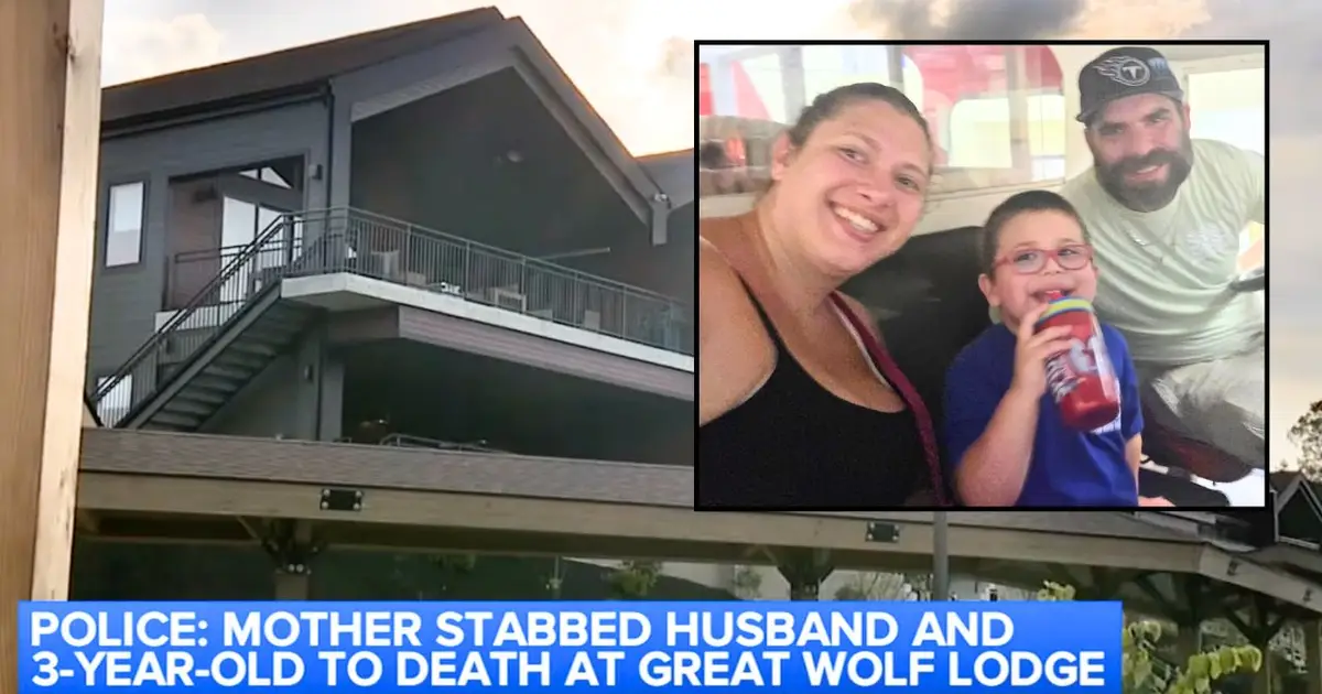 Woman who said she worked 'so hard' to be the 'best' mother and wife stabbed her husband and 3-year-old son to death during resort vacation: Cops
