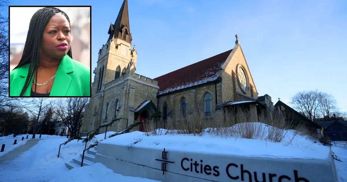 'Not improper': DOJ defends posting arrest photos and doctored image of protesters in church 'riot' case