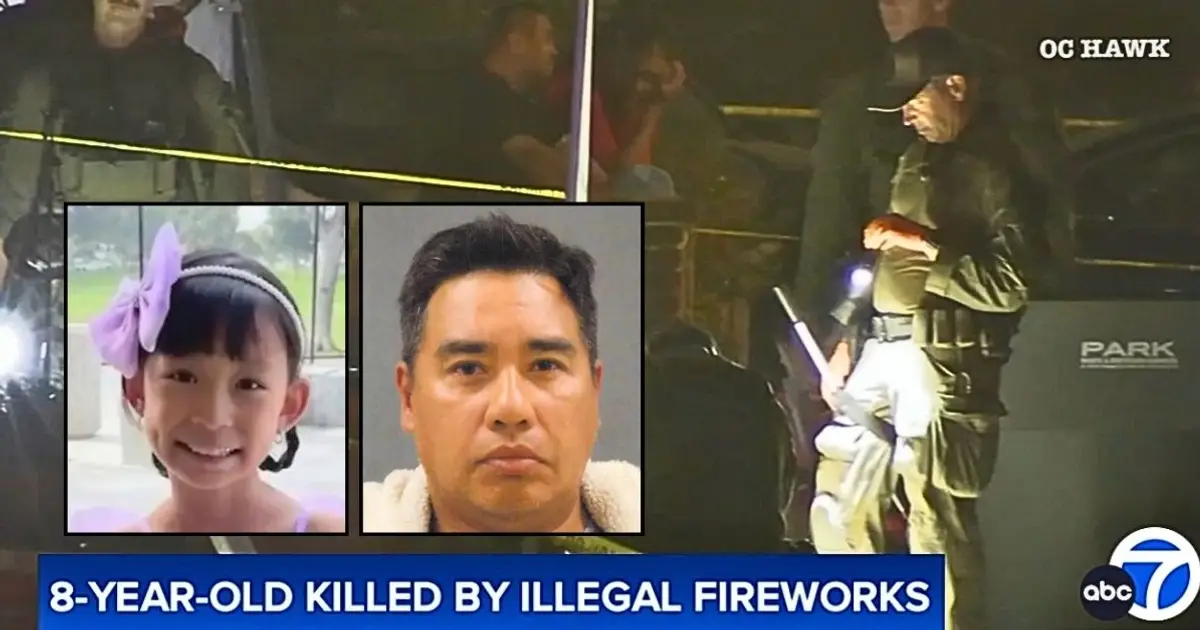 8-year-old sitting with her family killed by July 4 firework 'cake' that exploded next to her as part of man's 'grand finale': DA