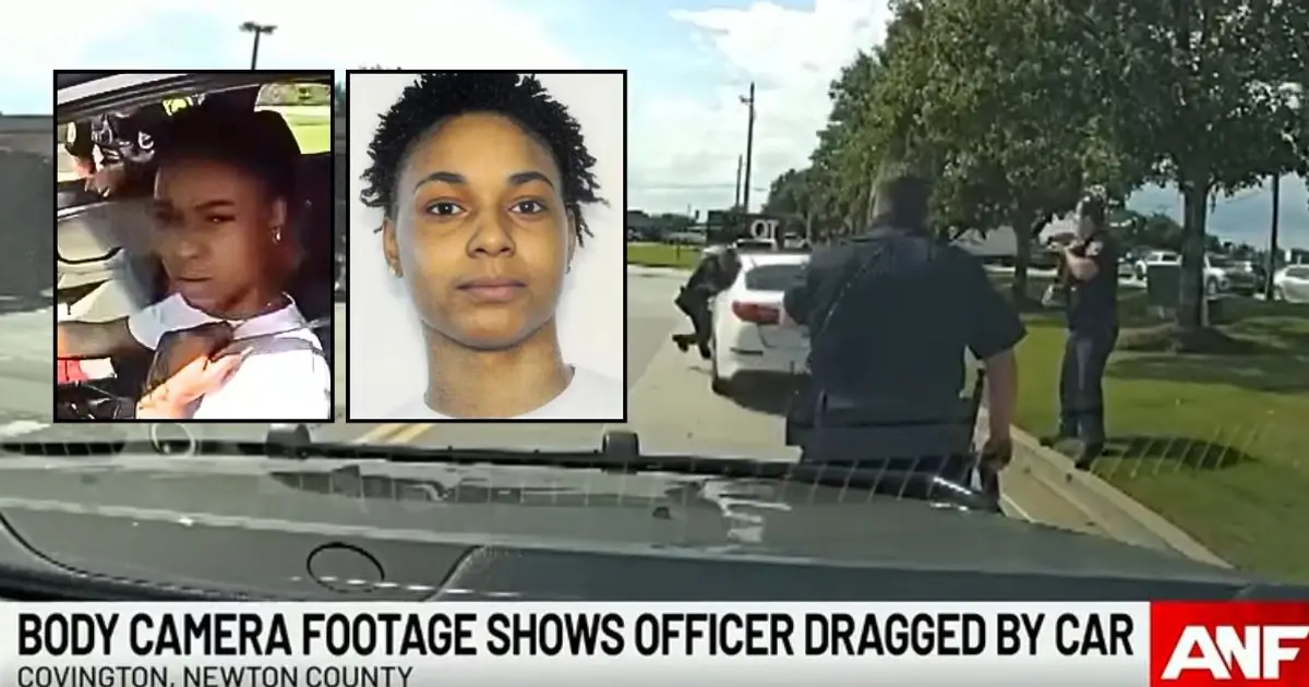 Walmart shoplifter dragged cop over 100 yards with her Kia after he pulled her over at QuikTrip, left him in 'a lot of pain' when he hit the ground: Police