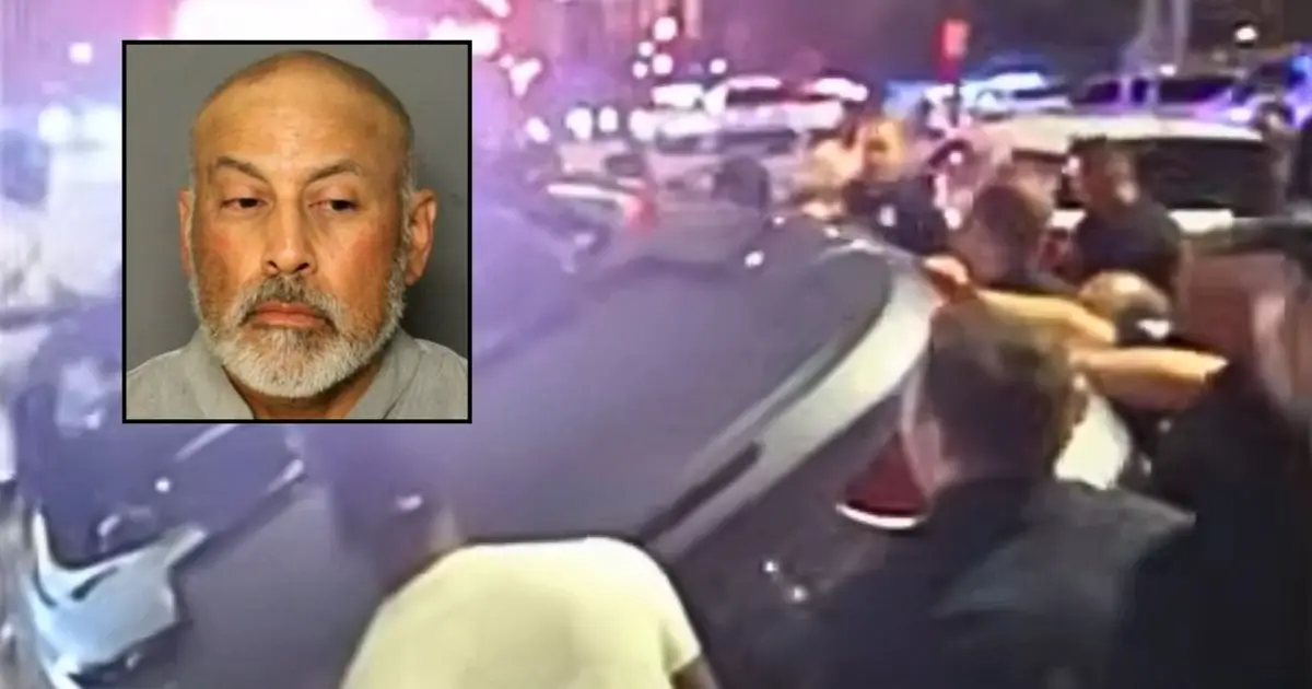 'She's under the car': Man dragged woman underneath his BMW after running red light and mowing 3 people down in crosswalk, cops say