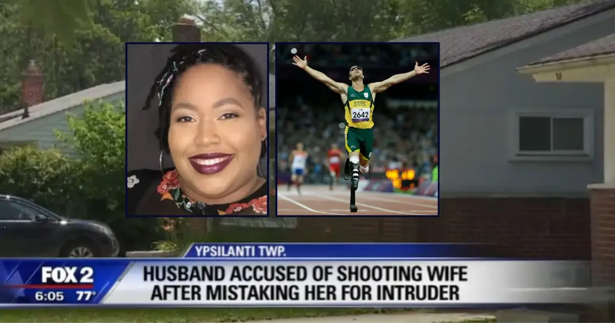 Man who researched Oscar Pistorius case before shooting wife dead and saying he thought she was an intruder receives similar fate as famed Blade Runner
