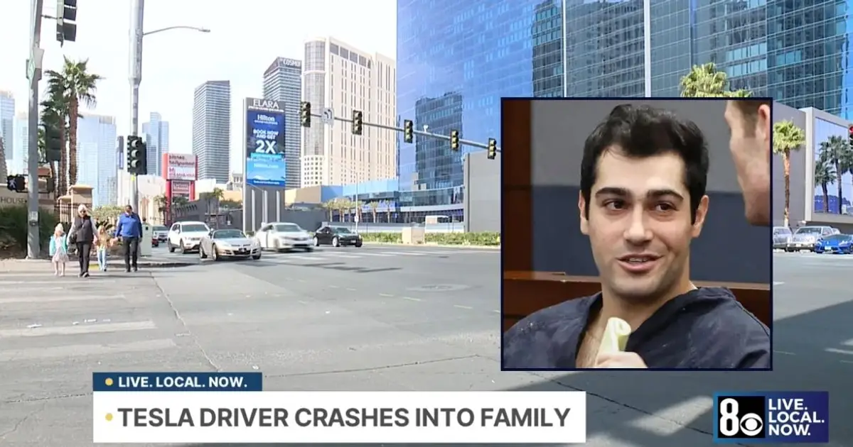 Tesla driver went to Topgolf after plowing into parents pushing their daughter in stroller, ejecting the child into light pole and sending adults flying