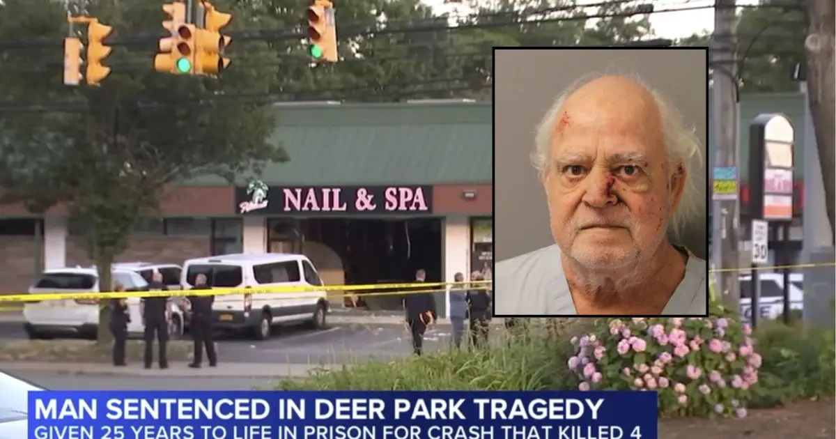 Man seen buying bottles of Long Island iced tea was drunk when he 'careened' into a nail salon, killing 4 people inside
