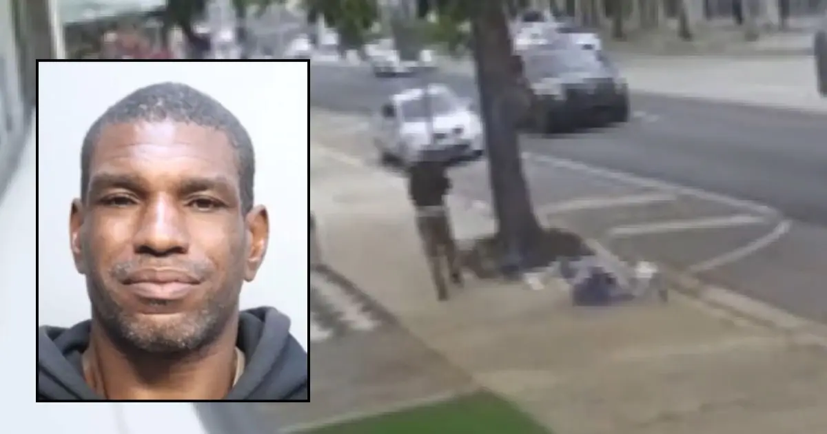 Man having 'a bad day' sucker-punched 61-year-old woman who happened to walk past him down the street: Police