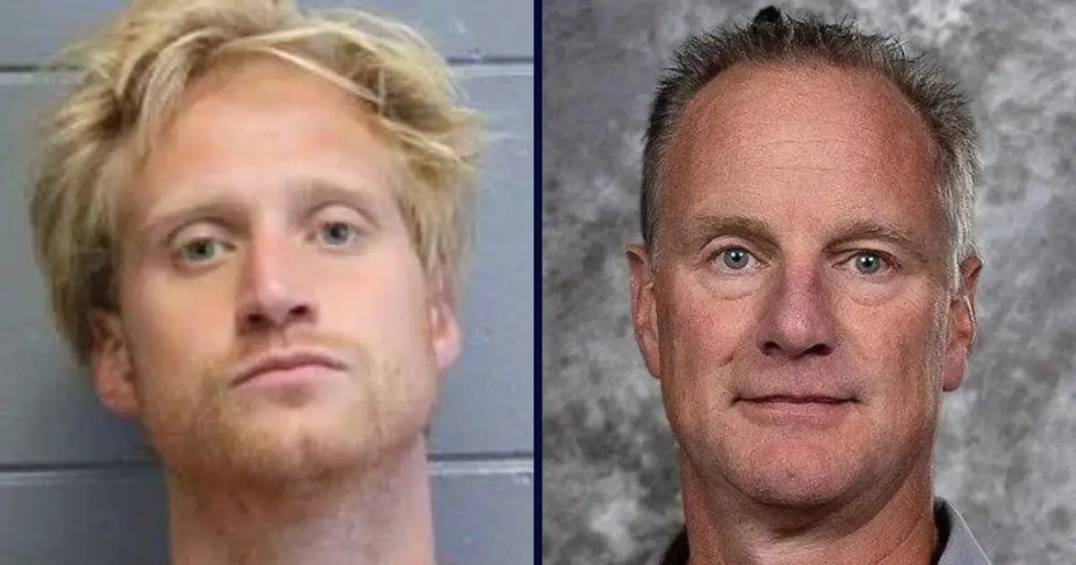Son tells cops looking for his dad 'I killed him' and that he's 'been dead for over an hour' in family laundry room with a 'tarp' draped over him: DA