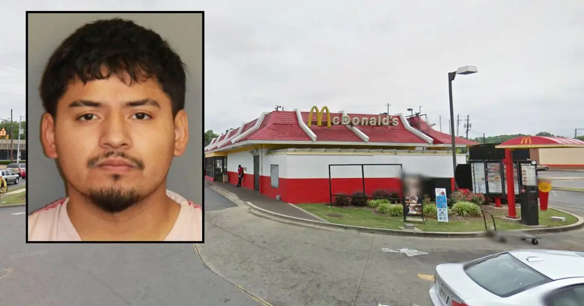 McDonald's parking lot meeting ends in gunfire as suspect blasts 20-year-old man to death inside vehicle before fleeing, police say