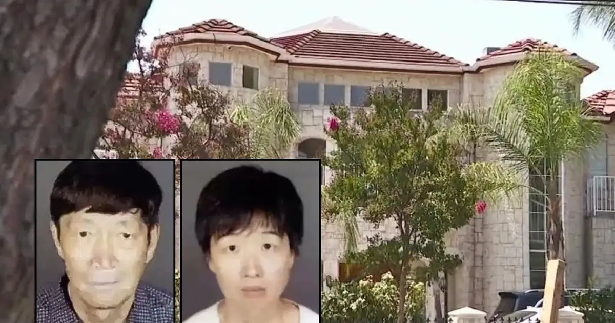 Couple turned mansion into 'horrific' surrogacy compound where 14 surrogate-born kids spent their days getting beaten by 'nannies' with sticks: DA