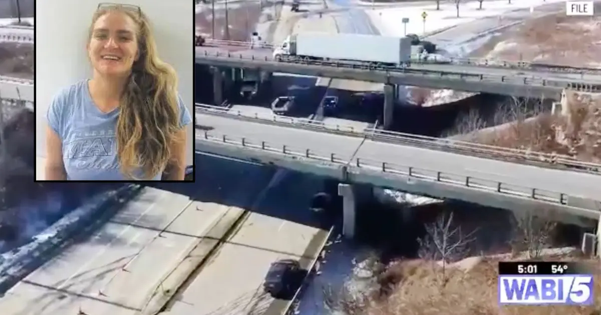 Woman with kids in her minivan smashes into transportation workers in work zone, sending them 'over the bridge' to their deaths: Police