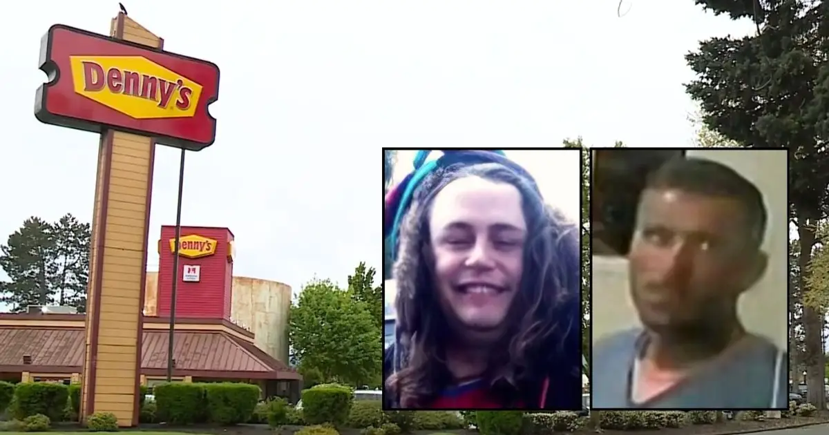 'His trachea was exposed': Woman whose son walked into a Denny's with throat slashed by total stranger had no idea until she 'watched the news,' reports say