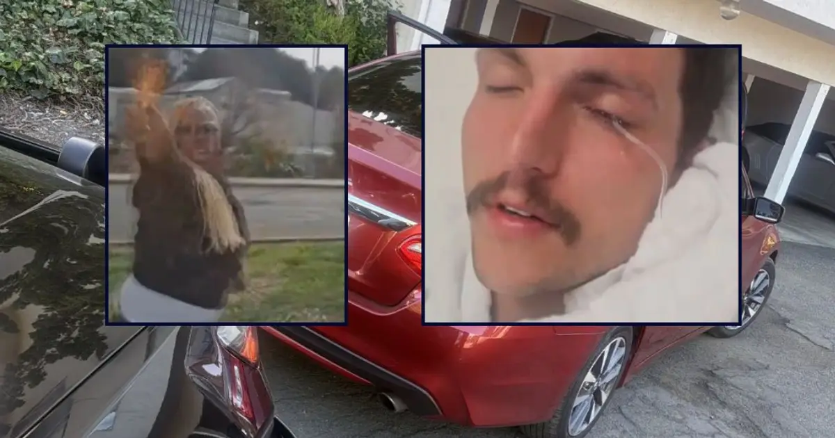 'You should be scared, b–': Army vet attacked during road rage incident says woman went after him because he was driving too slow