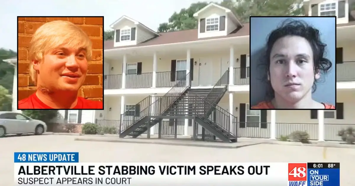 Man cooking steaks and watching TV with new friend suddenly has his throat slit and is stabbed 20 times in the back, police say