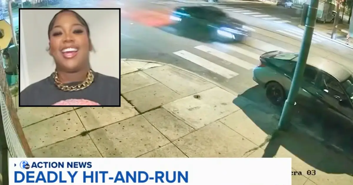 'Hit my child and keep going': 29-year-old woman exiting Lyft smashed into by Dodge sports car and hurled into parked vehicle, cops say