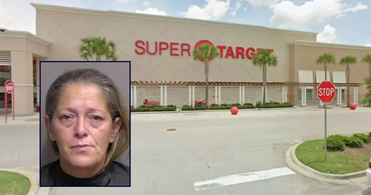 Mom took little girl to Target and forced her to steal Lysol, earrings and candy inside pink backpack while the mother swiped self-tanner, Coca-Cola and other…