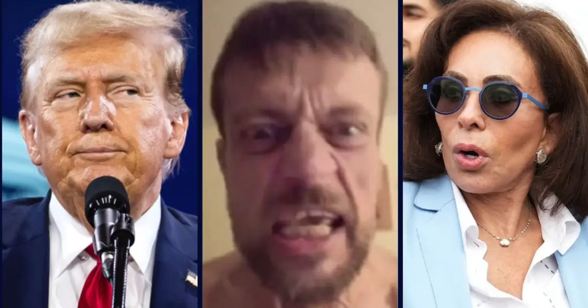 'I may kill the president': Man vowed to murder Trump if he 'keeps up his bulls—' and threatened to 'put a bullet' in Jeanine Pirro too, feds say