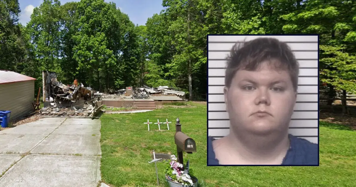 Man convicted of killing parents and brother before burning house down and using their money to buy gift cards