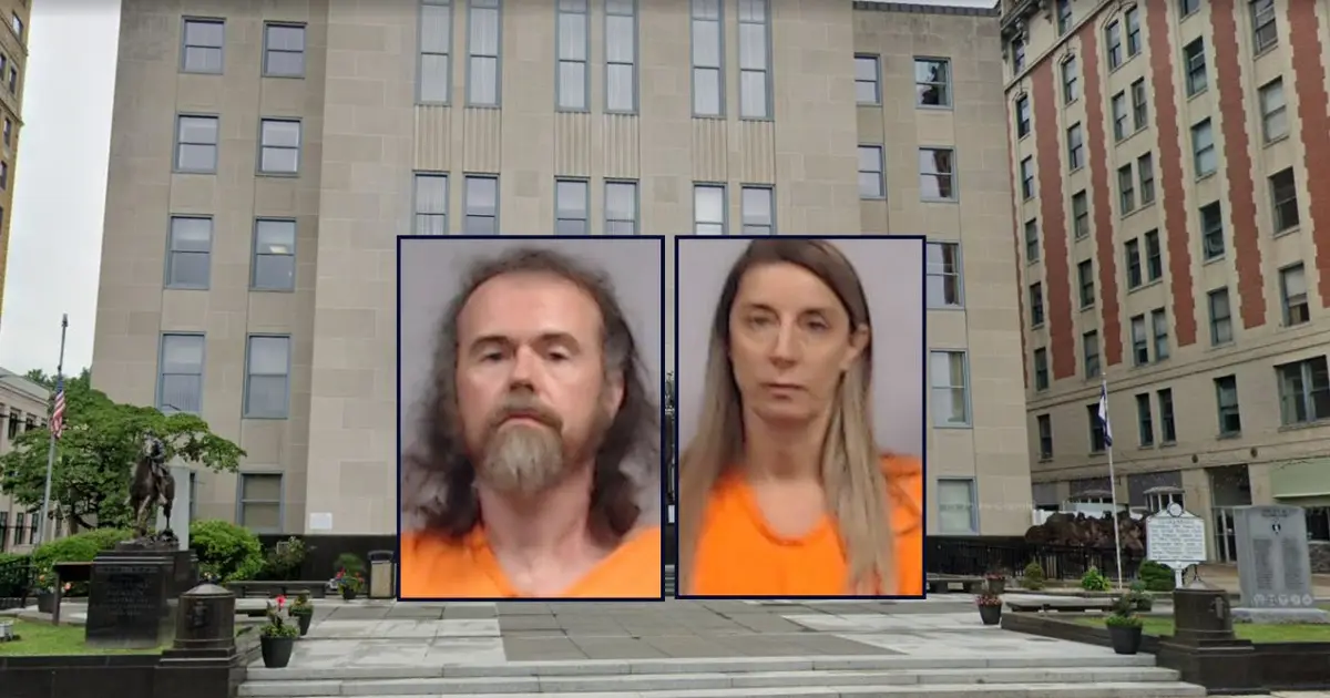 Couple locked 11-year-old boy in cage for hours at a time and beat him with a paddle when he went to the bathroom on himself: Cops
