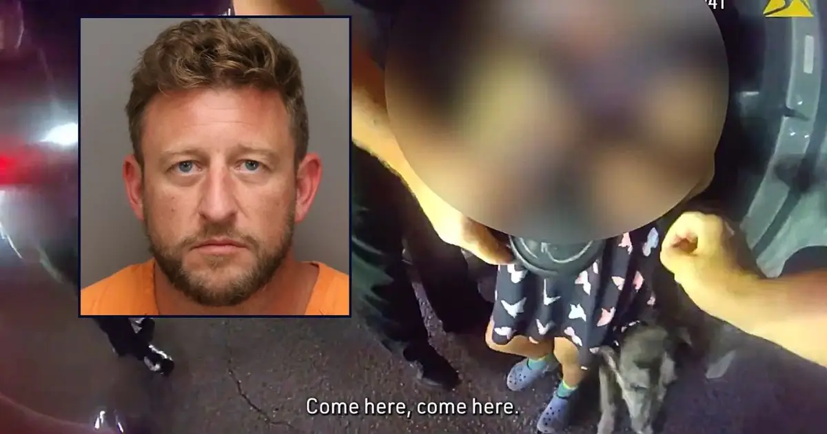 Dad had 5-year-old daughter and dog with him when he shot girlfriend outside bar, then drove over her with child and pooch in the car, cops say