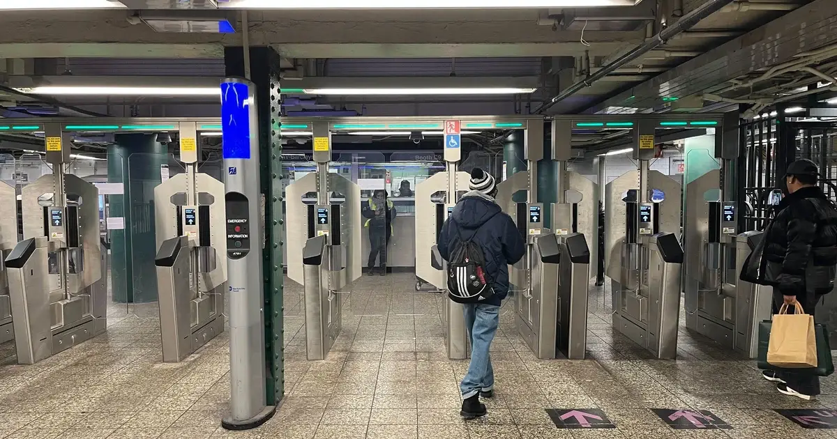 Modern NYC subway gates tested by the MTA use AI tech to track fare evaders