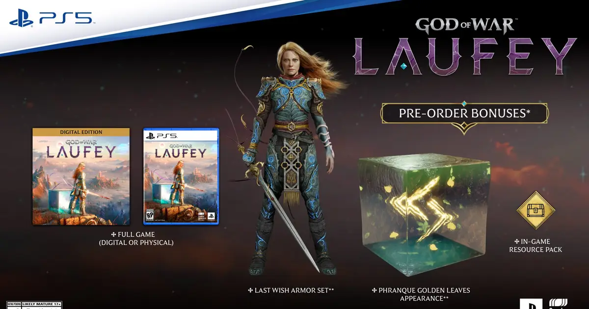 God of War Laufey pre-orders available starting September 29, editions detailed