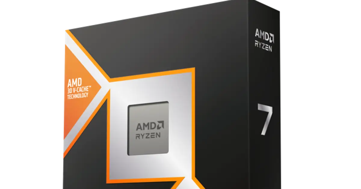 AMD Ryzen 7 9800X3D - Zen 5 8 - Core 5 . 2 GHz - Socket AM5 120W - Desktop CPU