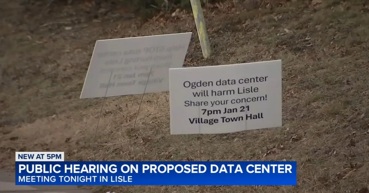 Lisle data center : Public hearing to be held on proposed data center at former Lockformer Company site on Ogden Avenue