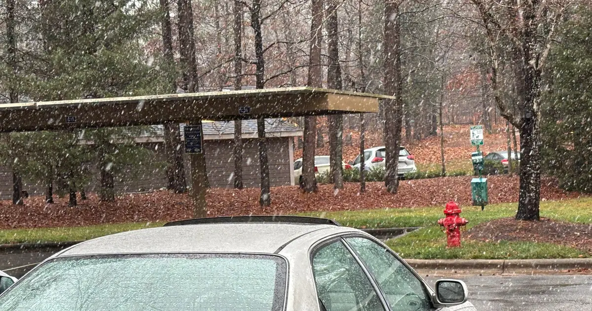 Winter storm approaching central NC as forecast comes into focus , how the state is preparing