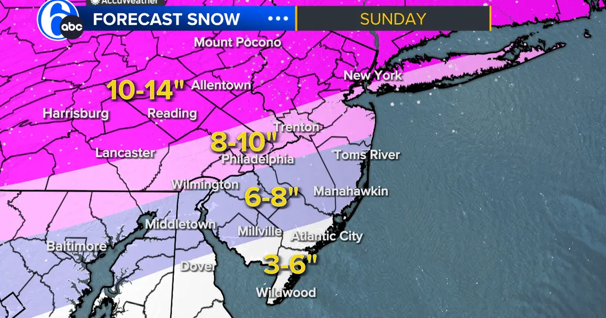 NJ Transit to suspend some services on Sunday due to winter storm