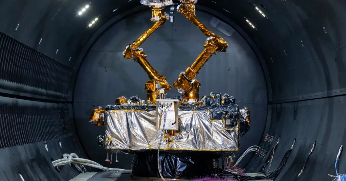This is the world's most advanced robotic servicing satellite—that we know about