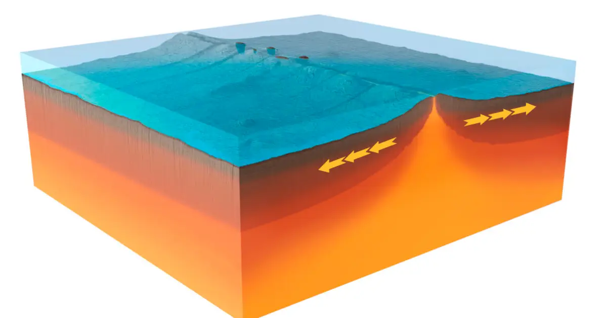 Ocean rift zone saw spreading happen in a sudden burst