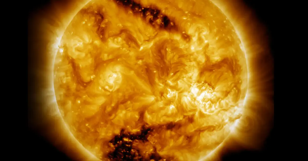 The world's biggest solar telescope caught vortexes on the Sun's surface