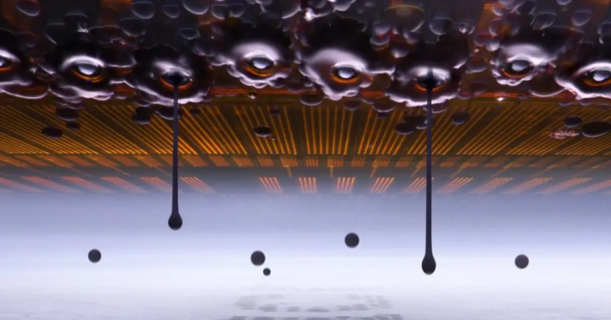 Ink droplets in motion snag top prize in Nikon Small World contest