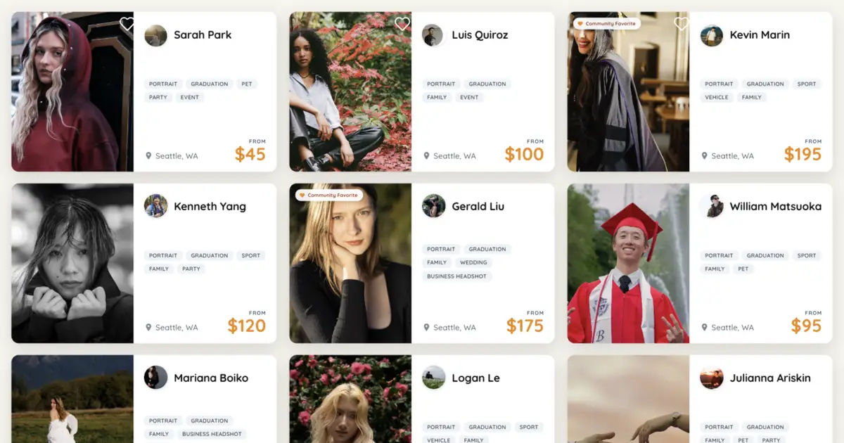 UW grad’s startup idea comes into focus with a digital marketplace for photographers