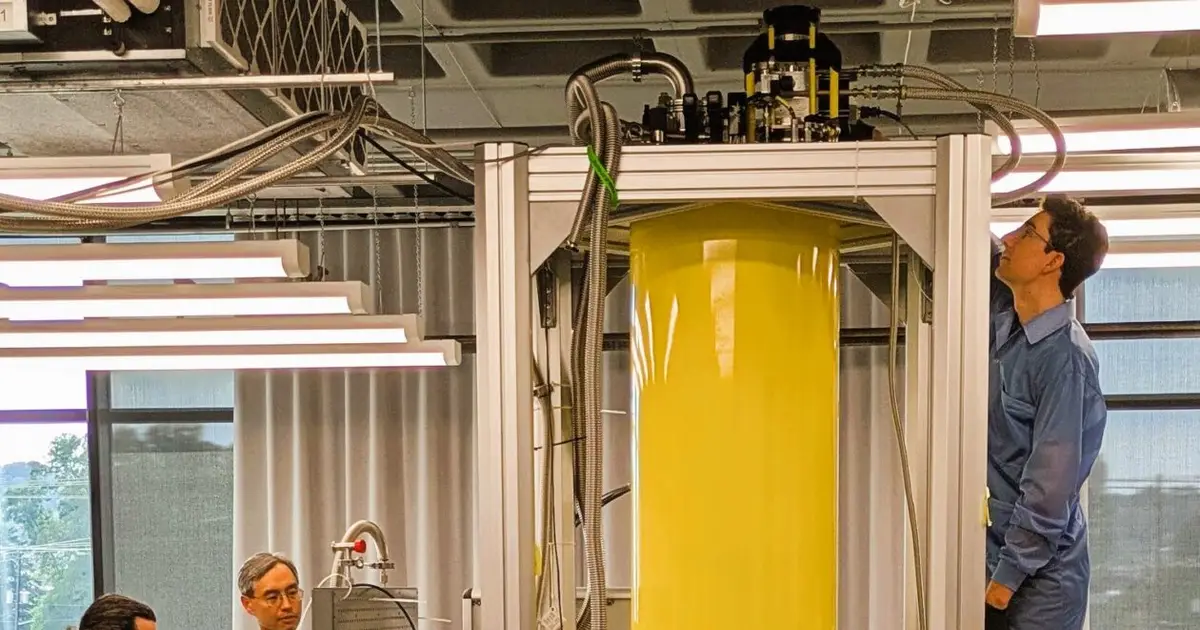 Interlune extracts helium-3 from ordinary helium, demonstrating a process it plans to use on the moon