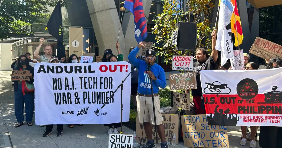 Defense tech giant Anduril eyes new funding at $100B valuation as Seattle expansion draws protests
