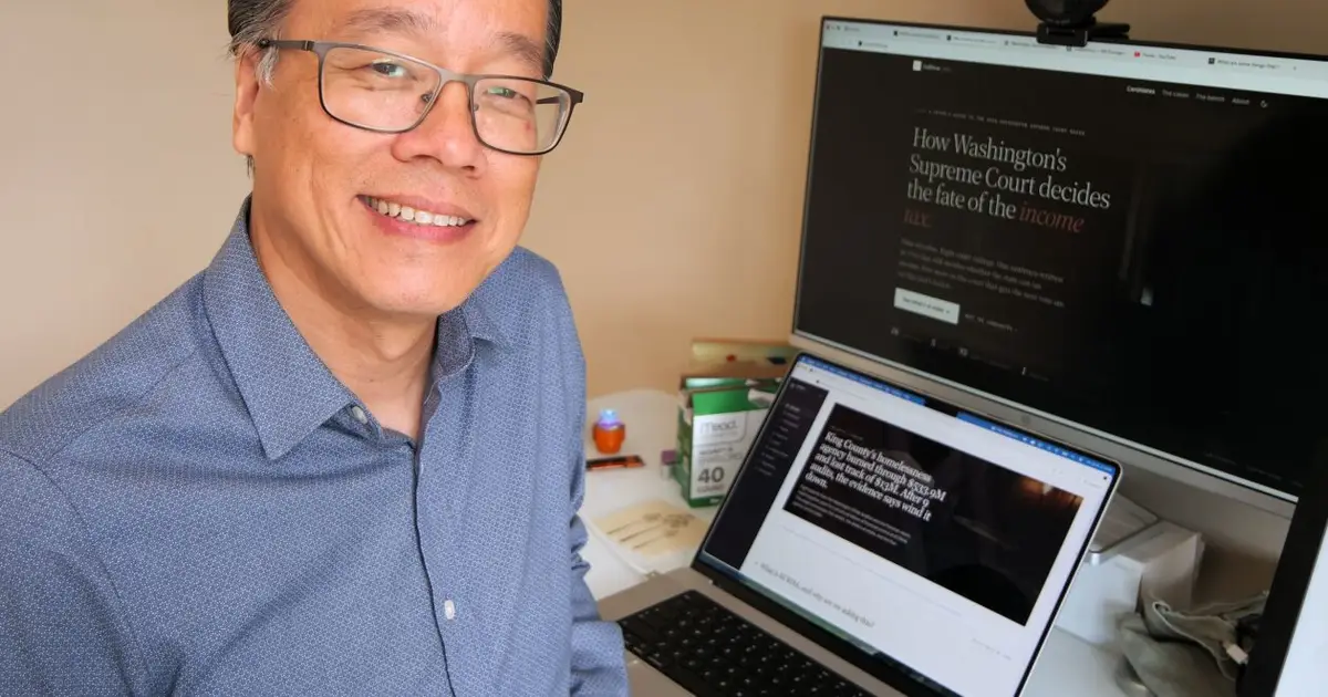 This civic activist used AI to assess how state Supreme Court candidates might rule on the millionaires’ tax
