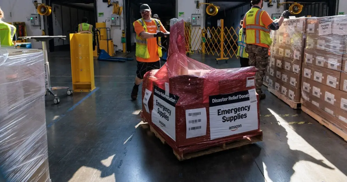 Disaster hits home: How Amazon and other companies are responding to Washington state wildfires
