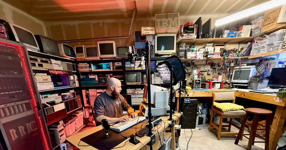 Retro tech meets modern AI: Inside an Amazon developer’s garage turned working computer museum