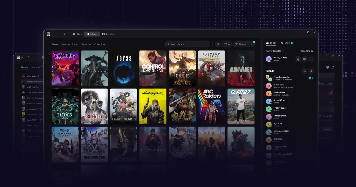 Epic says its new 'vibe coded' Epic Games Store launcher is faster than Steam