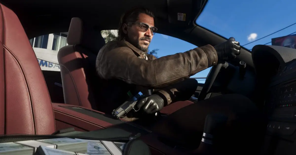 Still more GTA 6 details from the latest leaked video: traffic cameras, car trackers, and drivers that put up a fight