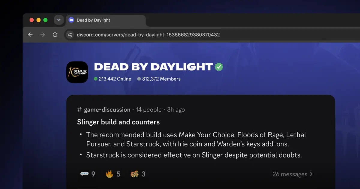 Messages in certain large public Discord servers will be searchable on the web after December
