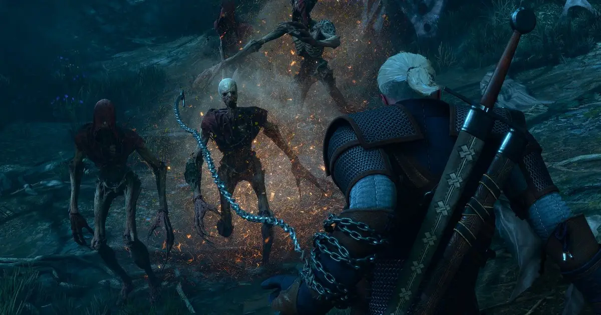 CD Projekt wanted to put a chain weapon in The Witcher 3 years ago, but it's taken until Songs of the Past because it was 'impossible to do at the time'