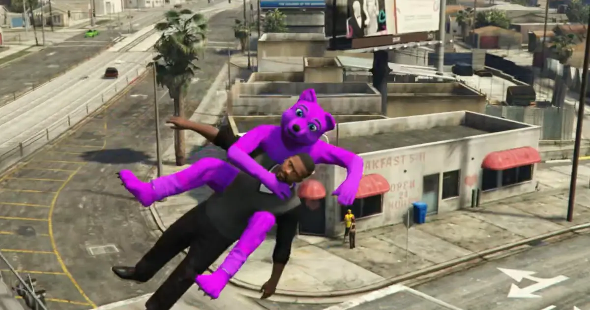 I've given GTA 5's cars Bond-style ejector seats