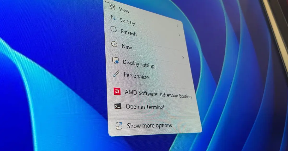 Microsoft is finally letting us turn the Windows 11 right-click context menu into something more like Windows 10